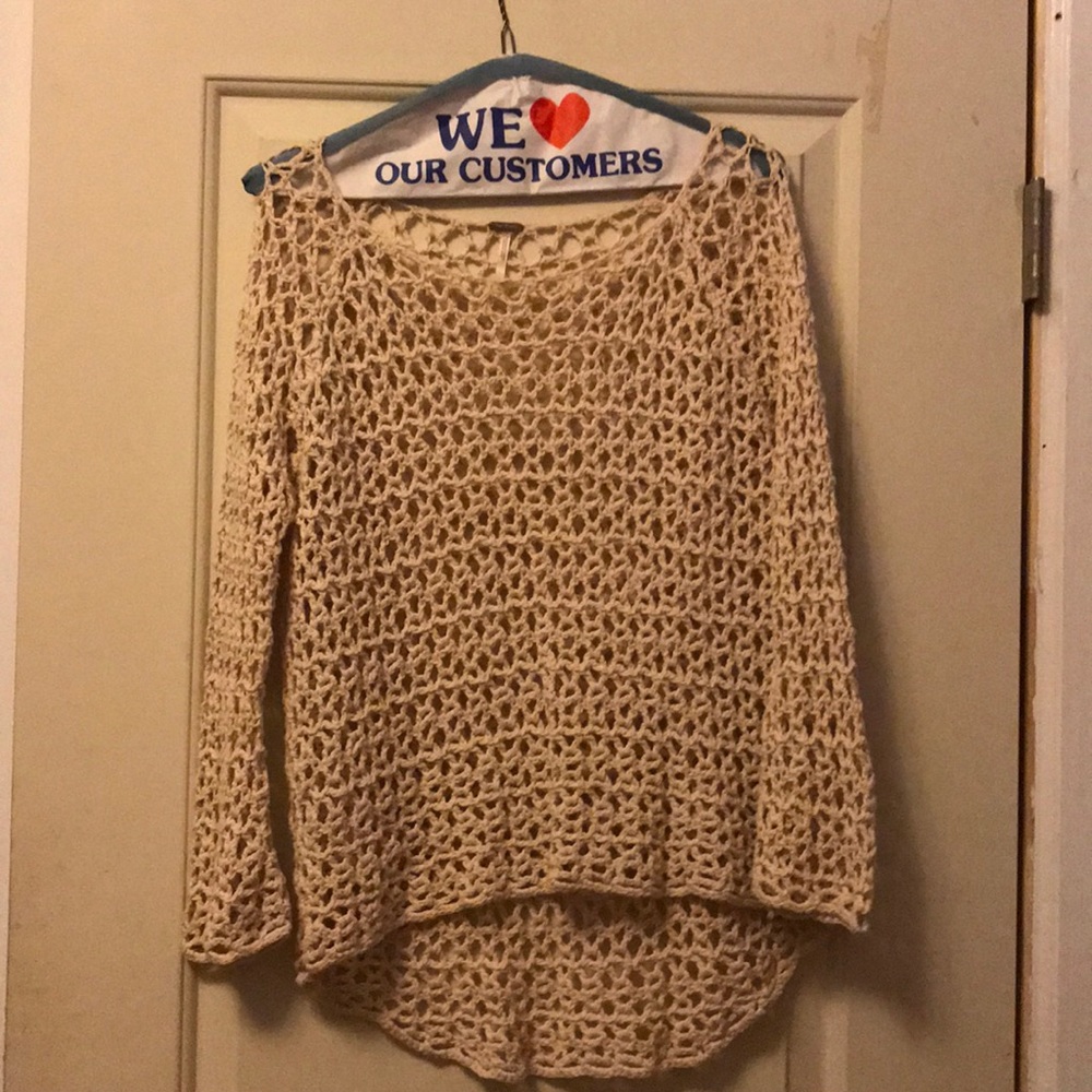 Free People Crochet Top